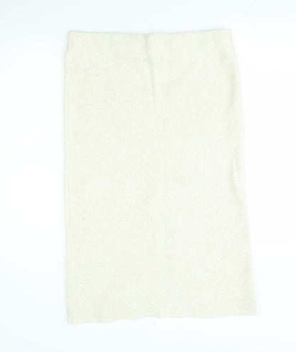 Primark Womens Beige   A-Line Skirt Size L  - matching 3 part set