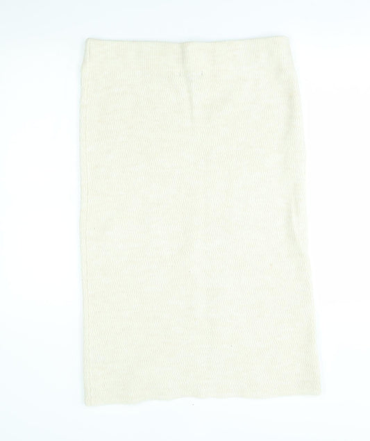 Primark Womens Beige   A-Line Skirt Size L  - matching 3 part set