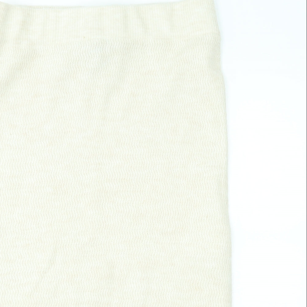 Primark Womens Beige   A-Line Skirt Size L  - matching 3 part set