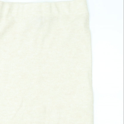 Primark Womens Beige   A-Line Skirt Size L  - matching 3 part set