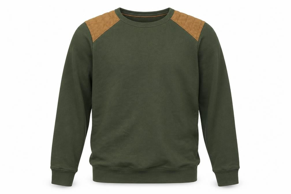Mens UK Size S H&M Green Pullover Jumper