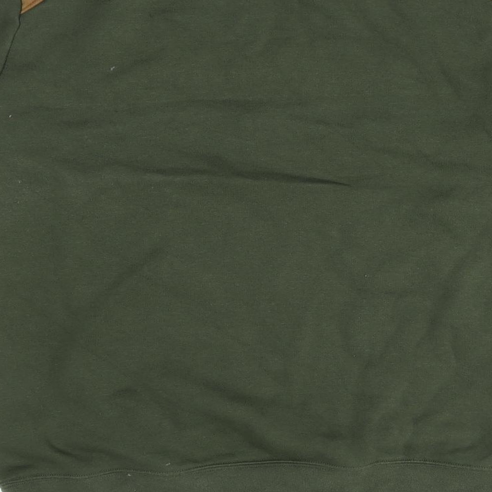 H&M Mens Green   Pullover Jumper Size S