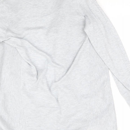 George Womens Grey  Knit Cape Jumper Size 10  - Waterfall