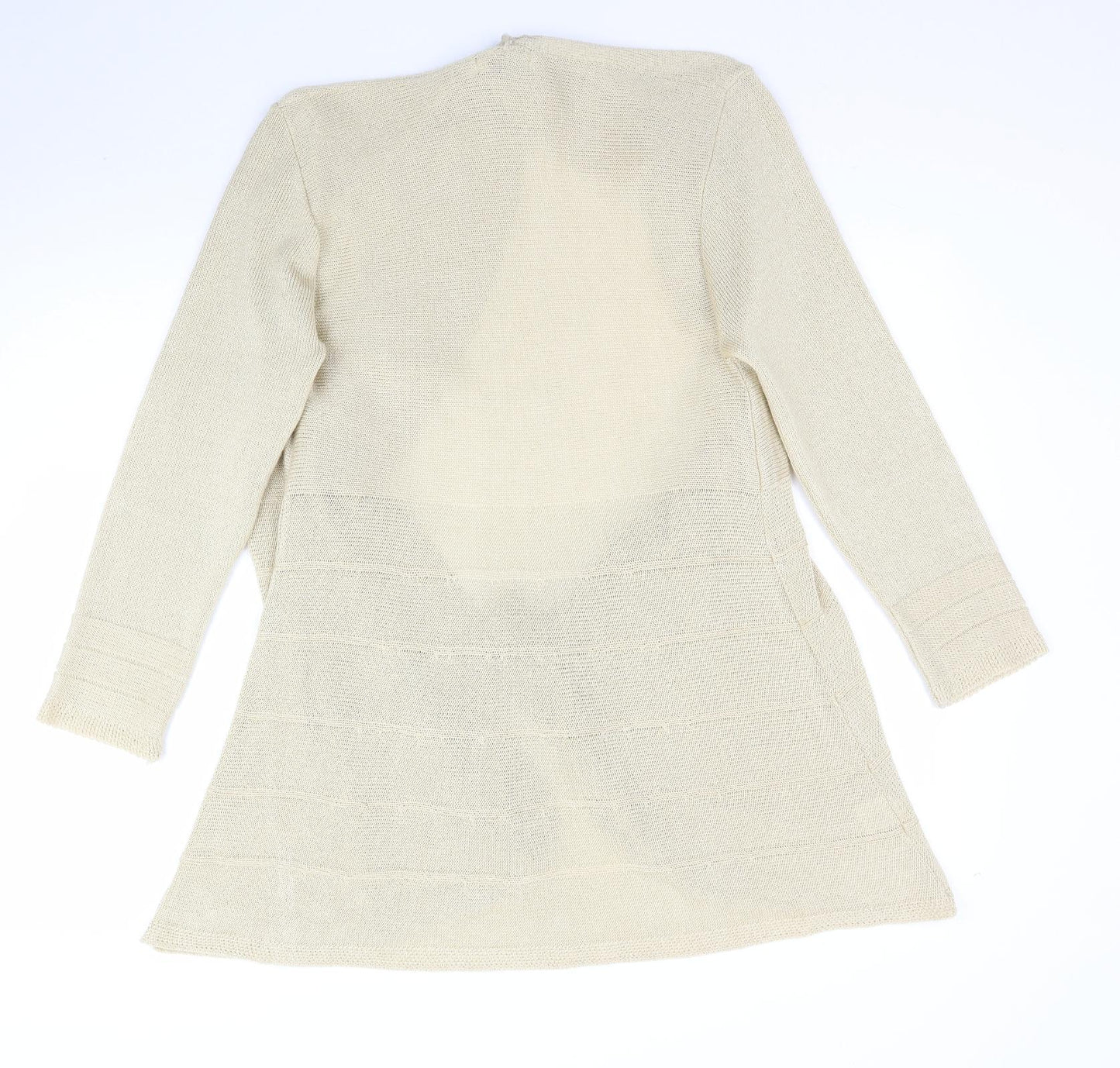 Womens UK Size S Insight Beige Cardigan Jumper