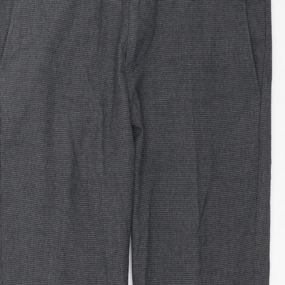 Mens UK Size 30 Cedar Wood State Regular Fit  Grey Trousers