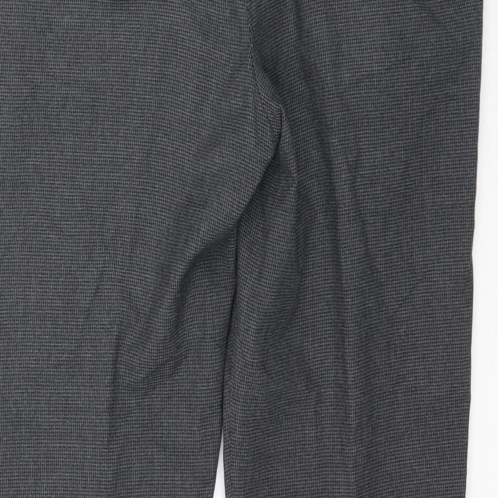 Mens UK Size 30 Cedar Wood State Regular Fit  Grey Trousers