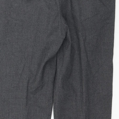 Mens UK Size 30 Cedar Wood State Regular Fit  Grey Trousers