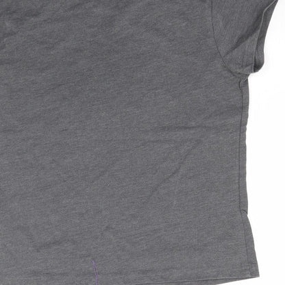 George Womens Grey Animal Print  Basic T-Shirt Size 8  - Love Minnie Disney