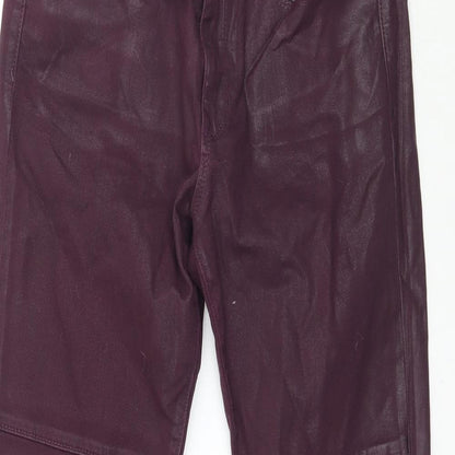 Womens UK Size 28 in Preworn Regular Fit Jegging Purple Jeans