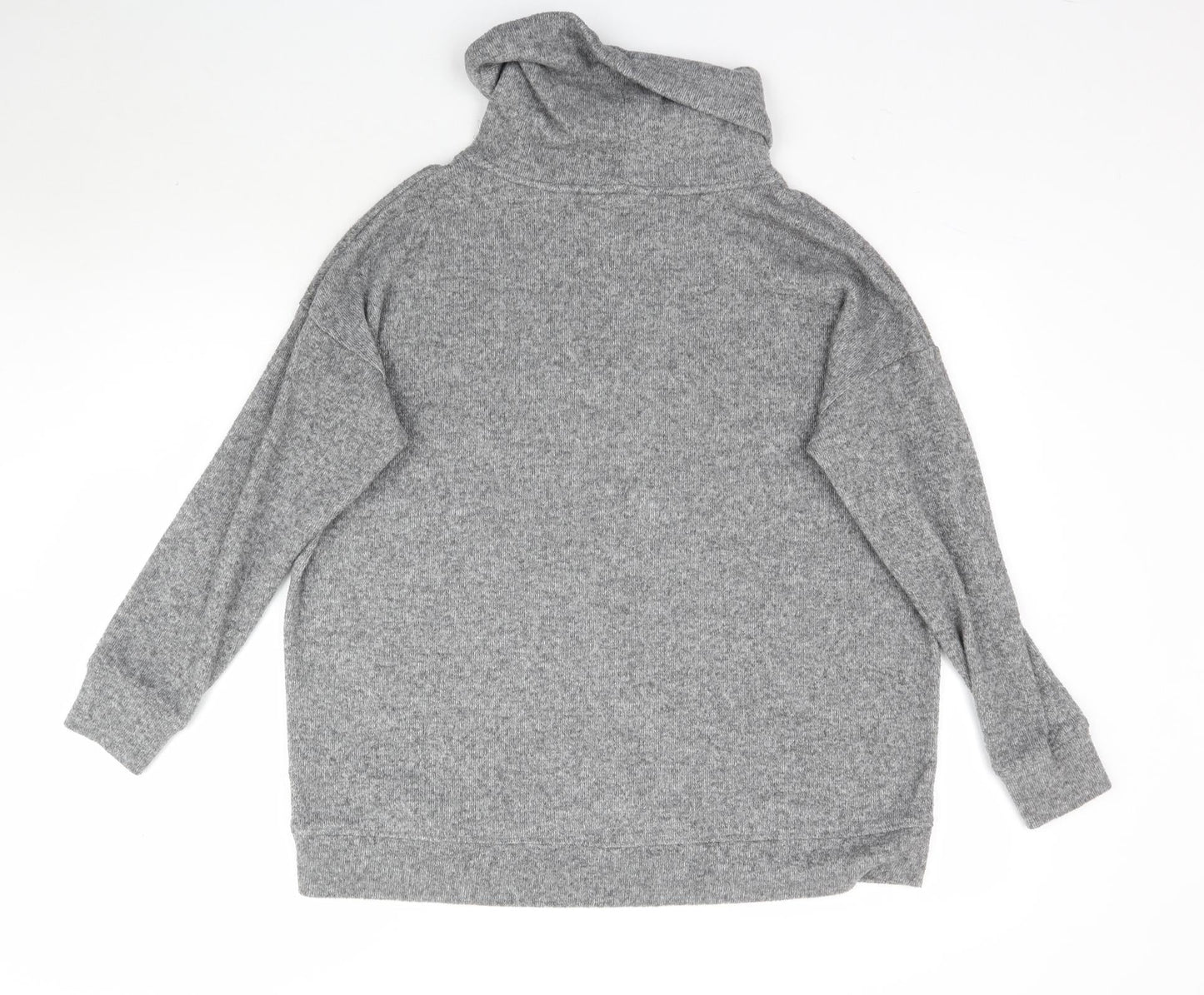 F&F Womens Grey  Knit Pullover Jumper Size 14