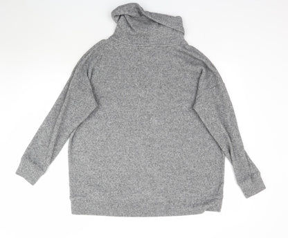 F&F Womens Grey  Knit Pullover Jumper Size 14