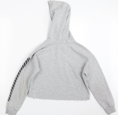New Look Girls Grey   Pullover Hoodie Size 12-13 Years
