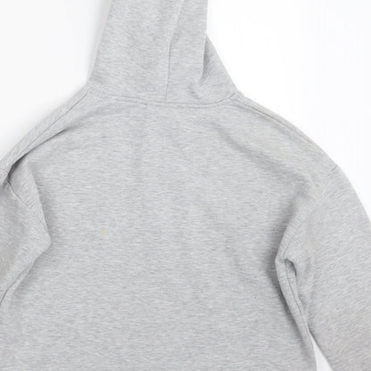 New Look Girls Grey   Pullover Hoodie Size 12-13 Years