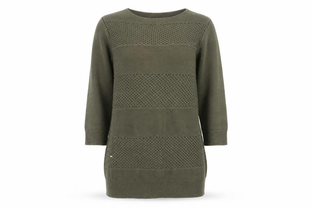 Womens UK Size 10 NEXT Green Pullover Jumper