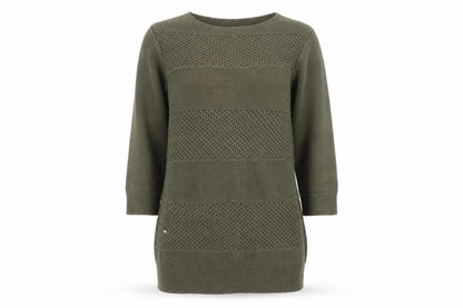 Womens UK Size 10 NEXT Green Pullover Jumper