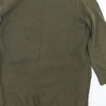 Womens UK Size 10 NEXT Green Pullover Jumper