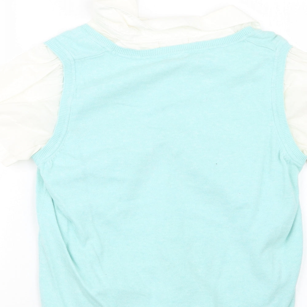 TU Womens Green  Knit Pullover Jumper Size 16