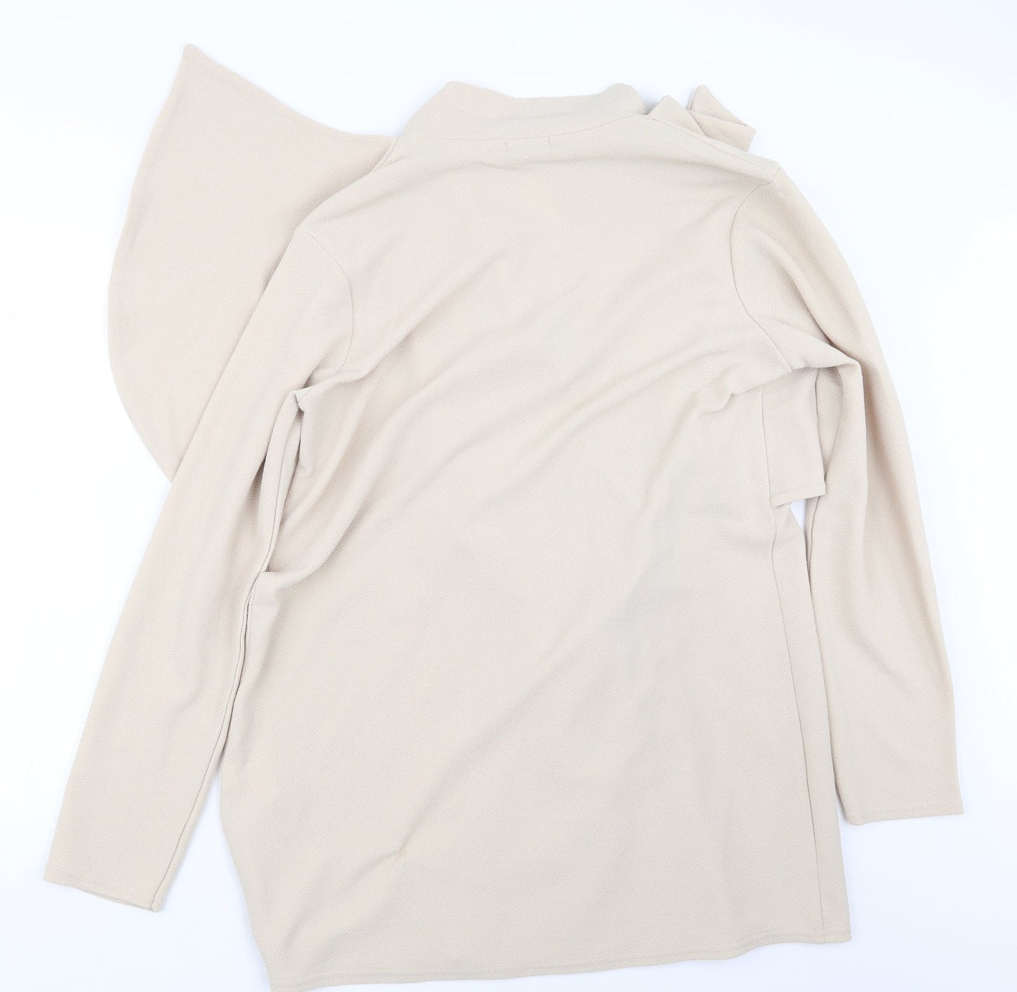 Boohoo Womens Beige   Jacket  Size 14