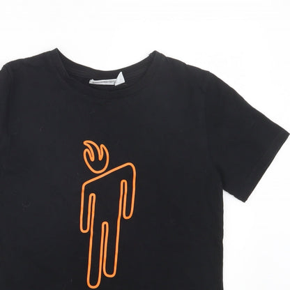 Primark Womens Black   Basic T-Shirt Size 6