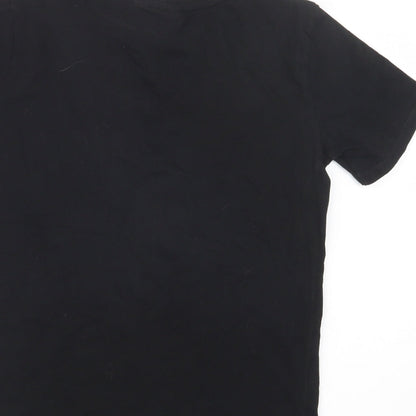 Primark Womens Black   Basic T-Shirt Size 6