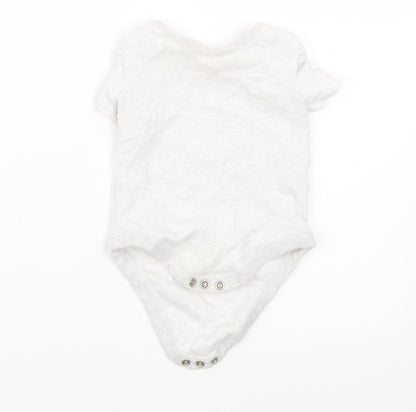 F&F Boys Grey   Babygrow One-Piece Size 3-6 Months