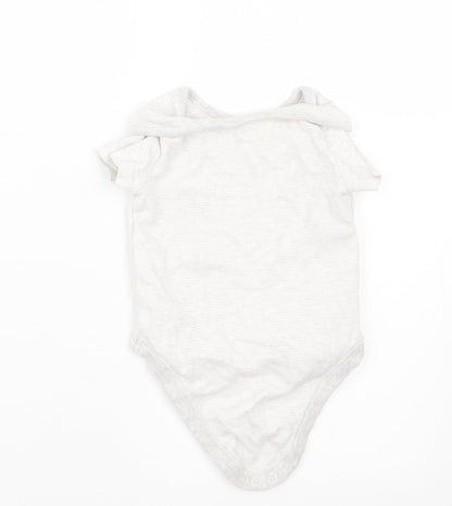F&F Boys Grey   Babygrow One-Piece Size 3-6 Months