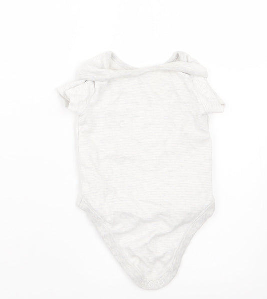F&F Boys Grey   Babygrow One-Piece Size 3-6 Months