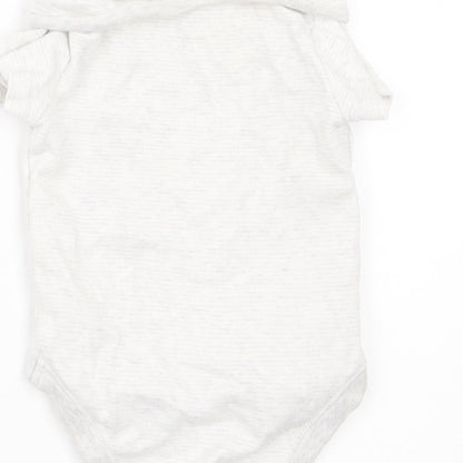 F&F Boys Grey   Babygrow One-Piece Size 3-6 Months