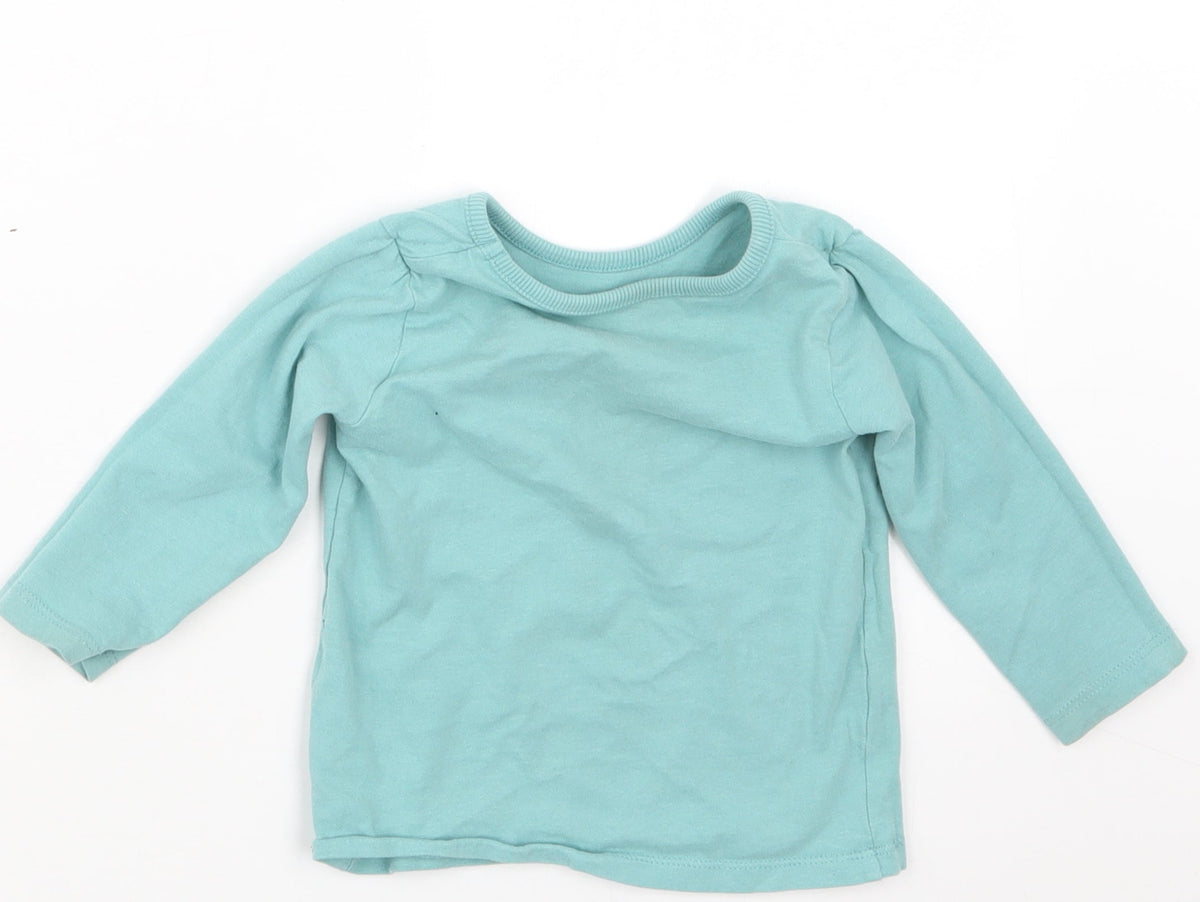 George Baby Green   Basic T-Shirt Size 9-12 Months