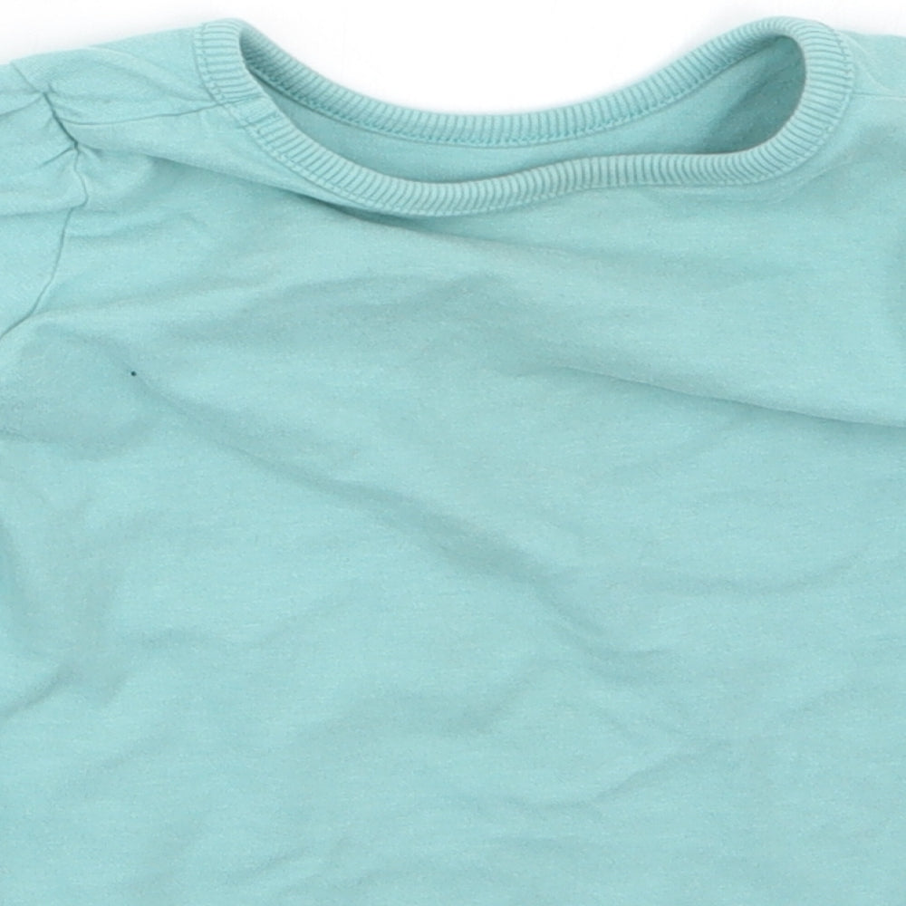 George Baby Green   Basic T-Shirt Size 9-12 Months
