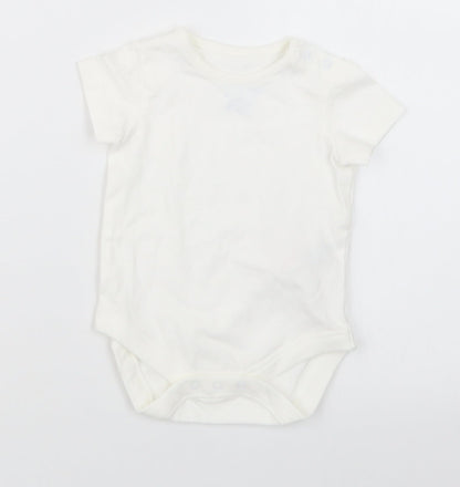 F&F Baby White   Babygrow One-Piece Size 0-3 Months