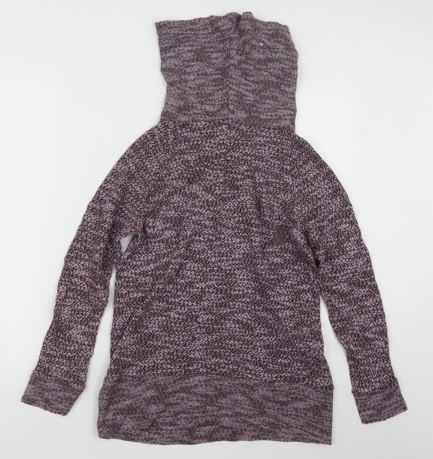 Womens UK Size S LOFT Purple Pullover Jumper