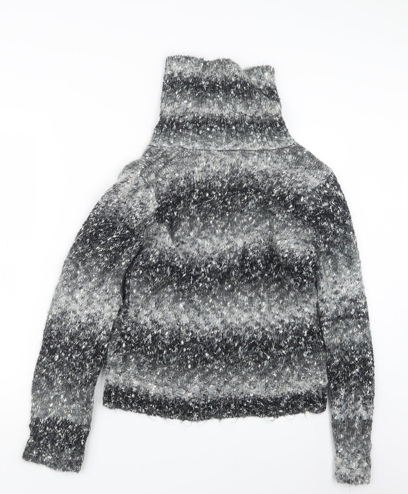 Womens UK Size 12 BHS Grey Cardigan Jumper