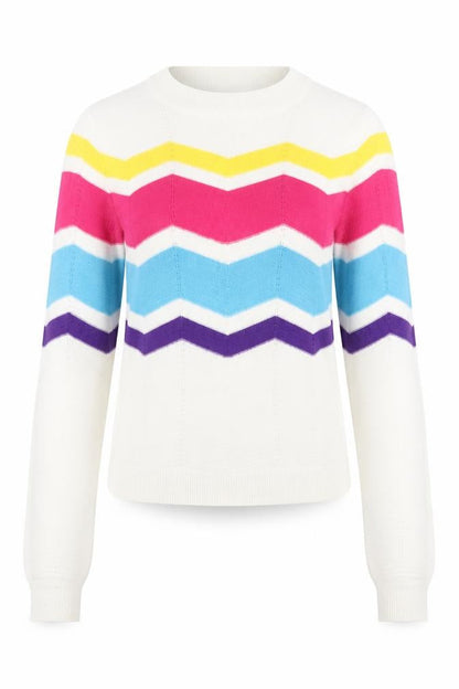 Womens UK Size 6 Topshop White Pullover Jumper