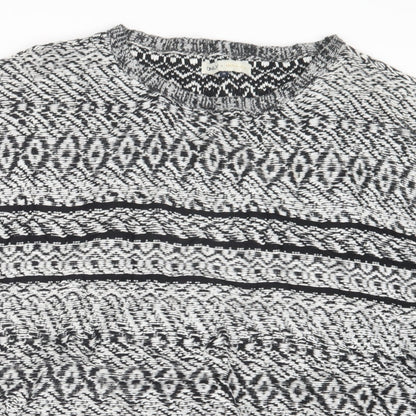 Only Womens Black  Knit Pullover Jumper Size M