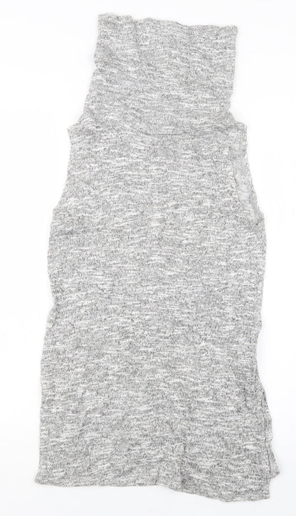 Womens UK Size 10 New Look Grey Pullover Jumper