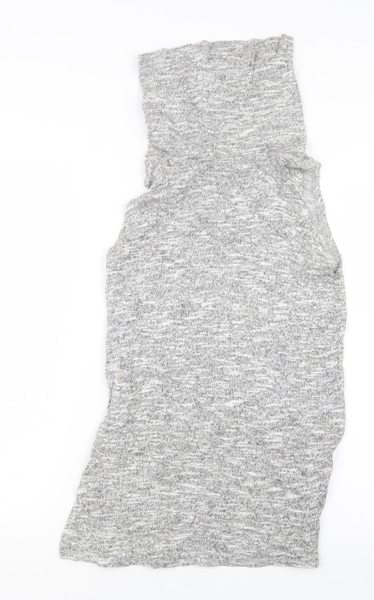 Womens UK Size 10 New Look Grey Pullover Jumper