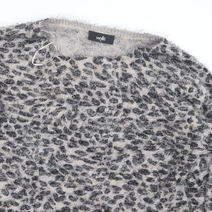 Womens UK Size M Wallis Black Pullover Jumper