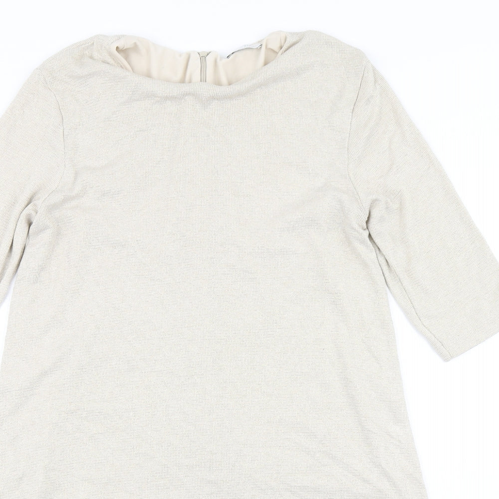 Zara Womens Beige   A-Line  Size M