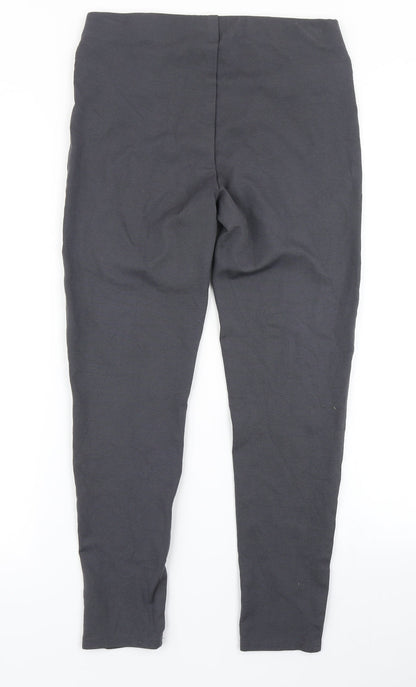 Primark Womens Grey   Capri Leggings Size S L24 in