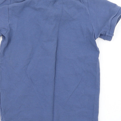 H&M Boys Blue   Basic Polo Size 2-3 Years