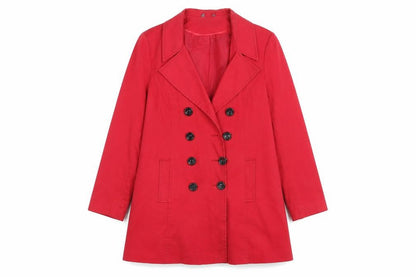 South Womens Red   Overcoat Coat Size 14