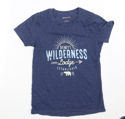 Camp David Boys Blue   Basic T-Shirt Size L
