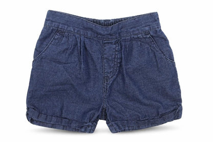 Front view of Mothercare Baby Blue sweatpants, size 18-24, Months - Waist 18in; Inside leg 2in