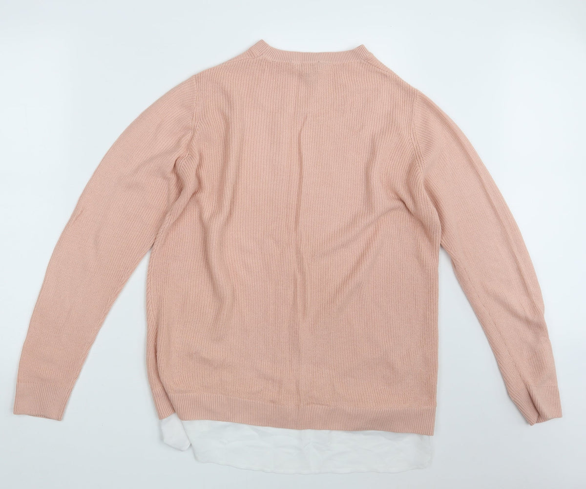 Womens UK Size 14 Dorothy Perkins Pink Pullover Jumper