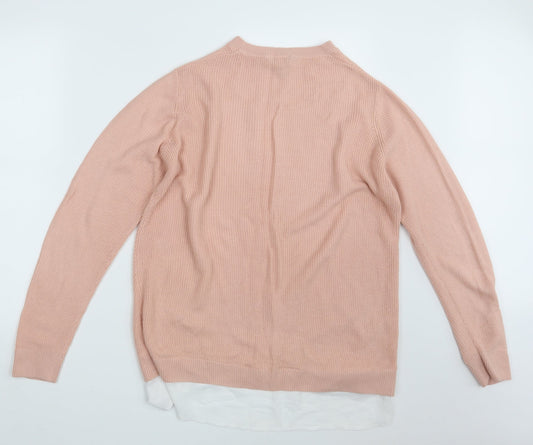 Womens UK Size 14 Dorothy Perkins Pink Pullover Jumper