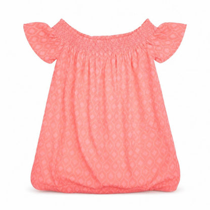 George Womens Orange Argyle/Diamond  A-Line  Size M