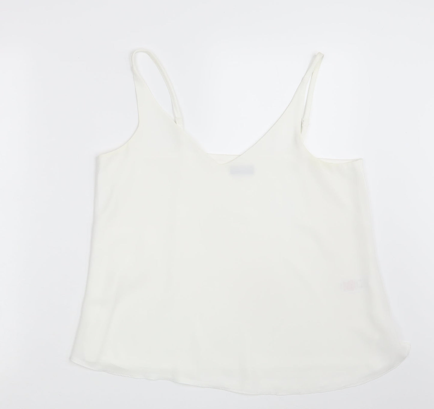 F&F Womens Ivory   Basic Tank Size 12
