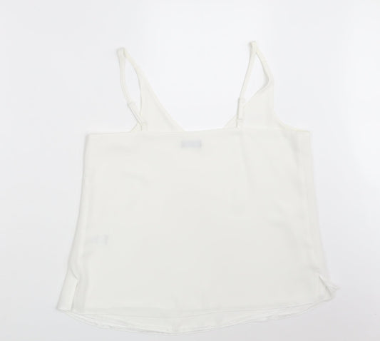 F&F Womens Ivory   Basic Tank Size 12