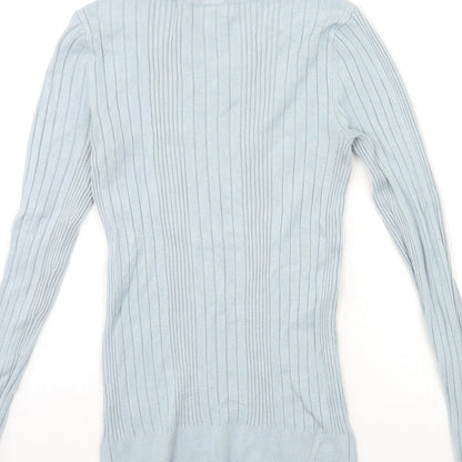 Womens UK Size 8 New Look Blue Pullover Jumper